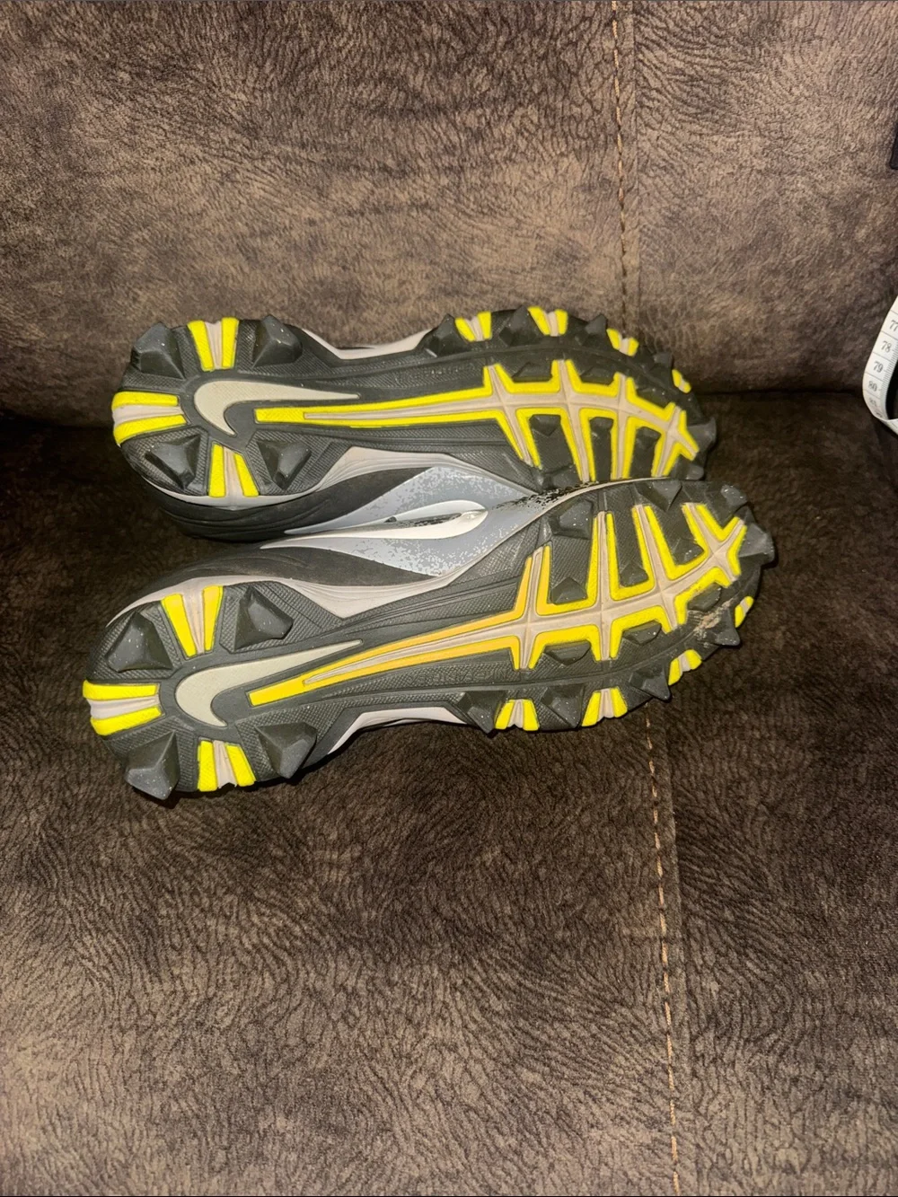 Nike‎ Fastflex Vapor black and White baseball cleats size 8
